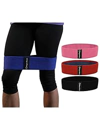 WOD banda de resistencia - Tela elástica de alta calidad sin látex - Bandas para ejercicio, entrenamiento y calentamiento deportivo, pilates, yoga y fisioterapia