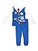 Thomas & Friends Toddler Boys 4 Piece Cotton Pajamas Set (5T, Red/Blue)