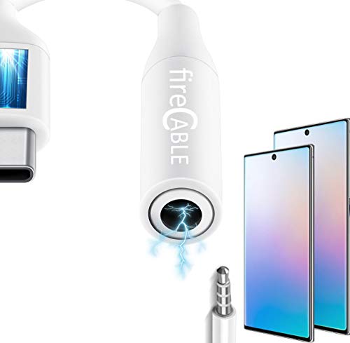 fire Cable 3.5mm to USB C Headphone Adapter Perfect for Samsung Note 10 Note 10+