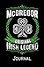 McGregor Original Irish Legend Journal: Irish Surname Notebook Family Name Gift Blank Lined Book by Celtic Connections