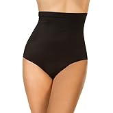 Miraclesuit Women's Swimwear Super High Waist Pant Tummy Control Bathing Suit Bottom, Black, 18