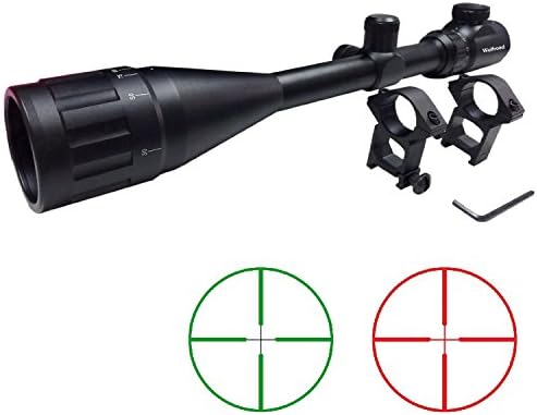 6-24X50mm Aoeg Optic Duplex Reticle /6-24X50Matte Black Finish Rifle Scopes Hunting/AO/Bule Lens