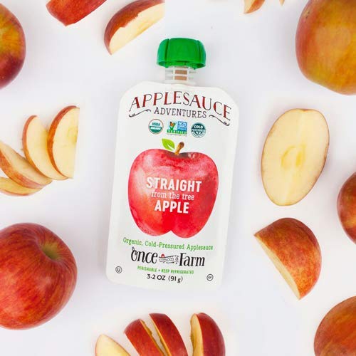 4 Once+Upon+Farm+Refrigerated+Applesauce