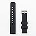 CIVO Quick Release Silicone Watch Bands Soft Rubber Watch Strap Smart Watch Band Stainless Steel Buckle 18mm 20mm 22mm (Black, 22mm)