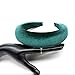 OAOLEER Padded Headbands Fashion Women Thick Velvet 90s Hair Accessories Head Band Fashion Headwear Wide Plastic Hairbands For Woman (2-Green)