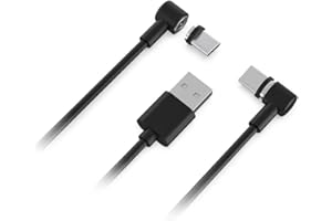 Charging Cable Compatible for PS5/PS VR2, Handle Controller Magnetic Interface Fast Charging Cable Cord Replacement Type-C Po