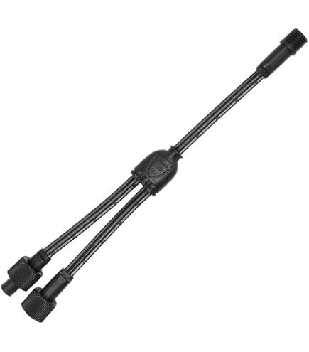 LED Way Splitter Ip67 Waterproof 2 Pin Connector DC 5V 12V Y Shape Male Extension Female Diversion