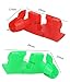 ANTS PART 6 Pairs Tailgate Handle Rod Clip for 1999-2007 Chevy Silverado GMC Sierra OEM Replacement Pair 88981030, 88981031