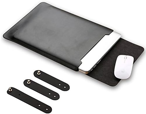 AVJONE Laptop Sleeve,Waterproof Laptop Case/13-Inch Laptop Sleeve for MacBook Pro and MacBook Air 13.3 Inches(Black)