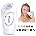 Permanent IPL Hair Removal Device for Women and Men Qmele 500,000 Flashes Home Use Hair Removal for Face, Armpits, Arm, Chest, Back, Bikini Line and Legs