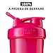 BlenderBottle Classic Shaker Bottle Perfect for Protein Shakes and Pre Workout, 28-Ounce, Pink