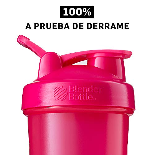 BlenderBottle Classic Loop Top Shaker Bottle, 28-Ounce, Full Color Pink