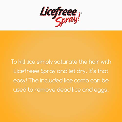Licefreee Spray for Lice Treatment for Kids and Adults