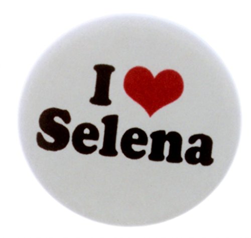 A&T Designs Unisex - I Love Selena 1.25