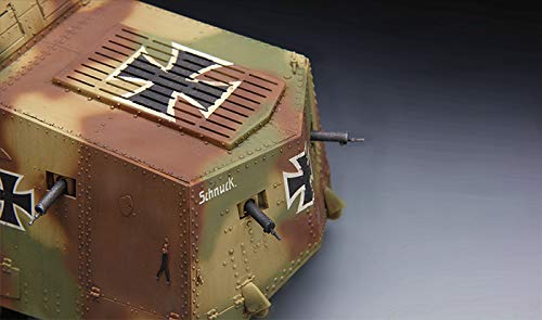 Meng TS-017 German Krupp A7V Tank 1/35 Scale Model Kit - Thumbnail 3
