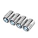 MirosCar Tire Air Valve Caps Stem Cover Universal Fits ALL Cars Trucks SUV Bike & Bicycle Motorcycle & Car Tire Valve Stem Caps For BMW