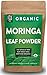 FGO Organic Moringa Oleifera Leaf Powder, From India, 8oz (Pack of 1)
