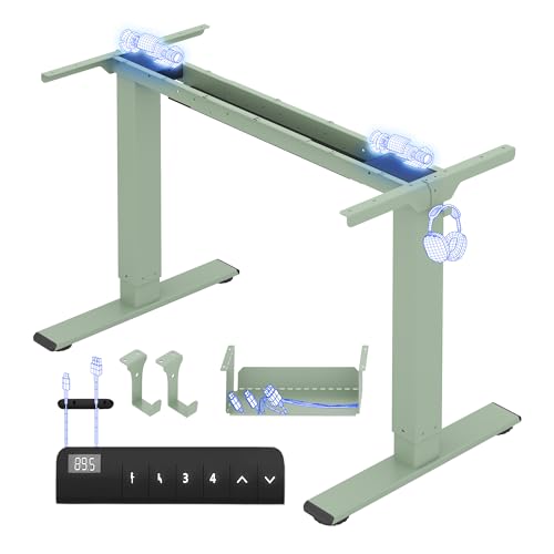 FLEXISPOT Höhenverstellbarer Schreibtisch Gestell E1 PRO mit Doppelmotor