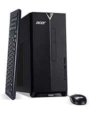 Acer Aspire TC-895-UA92 Desktop, 10th Gen Intel Core i5-10400 6-Core Processor, 12GB 2666MHz DDR4, 512GB NVMe M.2 SSD, 8X DVD, 802.11ax Wi-Fi 6, USB 3.2 Type C, Windows 10 Home