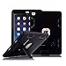 iPad Air 2 Case, TabPow [Hybrid Shockproof Case] Rugged Triple-Layer Shock-Resistant Drop Proof Defender Case with Kickstand [Full Warranty] for Apple iPad Air 2 with Retina Display/iPad 6, Black