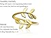 ONDAISY Matte Color Bff Best Friends Bohemian Boho Jewelry Tree Flower Leaves Laurel Leaf Adjustable Band Ring