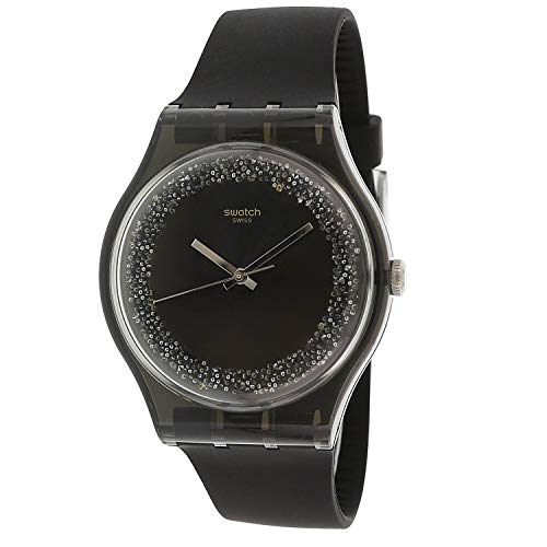 ایگرد | قیمت و خرید Swatch Men's New Gent SUOB156 Black Silicone Swiss  Quartz Fashion Watch
