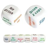1pcs Funny Drinking Dice Game Rolling Decider Party Bar Pub Adult Favor Toys