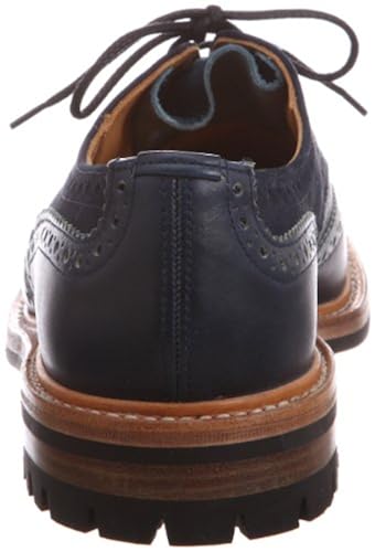 Trickers Wing Tip Full Brogue Derby Shoes/Commando Sole M7292-10 