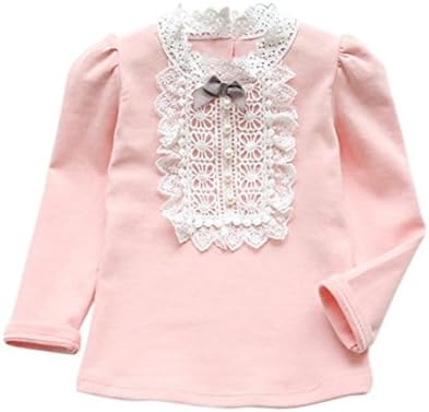 Kids Girls Classic Lace Tops, TRENDINAO Girls Flower Elegant Princess Blouse Clothes