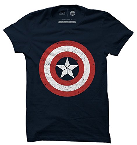 the souled store men's cotton t-shirt (blue)