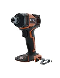 Ridgid R86034 X4 tornillo de cabeza hexagonal de iones de litio de 18 V, 1750 libras, torque de 1 4 pulg. (Batería no incluida, herramienta eléctrica solamente)