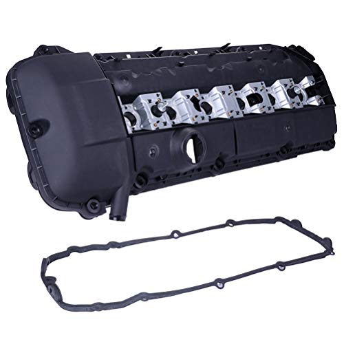SCITOO Engine Valve Cover with Gasket Compatible For BMW For 325Ci 2002-2006/Fo…