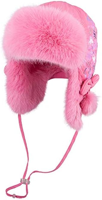 pink winter hats ear flaps