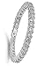 CHOOSE YOUR COLOR Sterling Silver Eternity Ring