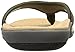 Spenco Men's Yumi Leather Sandal, Dark Brown, 11