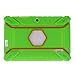 Turpro Rugged Defender Armor Shockproof Anti-slip Kids' Silicone Rubber Cover for Select 7-inch Android Tablets - Green