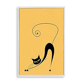 Framed Canvas Wall Art for Living Room, Bedroom Simple Style Theme Canvas Prints for Home Decoration Ready to Hang - 16x24 inches