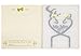 LOVENJOY with Gift Box Deer Mr and Mrs Monogram Wedding Engagement Cake Decoration Topper Black (4.3-inch) (Updated Version)