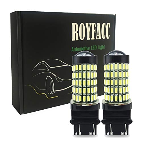 ROYFACC Backup Reverse Light Bulbs 1800 Lumens Extremely Bright Parking Lights 3157 3156 3056 3057 4157 112-SMD LED Chipsets, Xenon White 6500K - Thumbnail 7