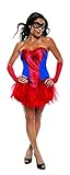Secret Wishes Women's Marvel Universe Secret Wishes Spider-Girl Costume Tutu Dress and Mask, Multicolor, Small