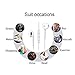 Earbuds,Supcible iPhone Headphones With Microphone Stereo In-Ear Wired Earphones with Mic and Remote Control for iPhone 6s 6 Plus 5s 5 4s 4 SE 5C iPad iPod 7 8 7s IOS S8 7 6 Note 1 2 3