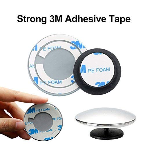 Blind Spot Mirror, HD Glass Convex Rear View Mirror ETopLike 360 Degree Rotation Frameless Wide Angle Mirror Car SUV Truck Van, 2 Pack