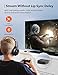 TaoTronics Bluetooth 5.0 Transmitter Receiver with Codec Display, aptX Low Latency Wireless Audio Adapter for TV Home Audio System (3.5mm AUX, RCA, SPDIF in/Out) Dual Link, 24hrs Play Timethumb 2