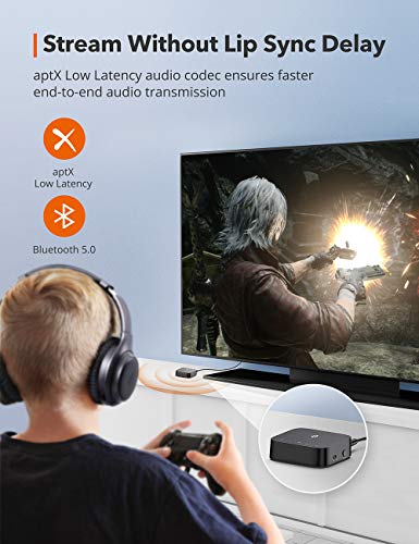 2 TaoTronics+Bluetooth+Transmitter+Receiver+Wireless