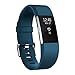 POY Replacement Bands Compatible for Fitbit Charge 2, Classic & Special Edition Sport Wristbands, Large Dark Blue, 1PC