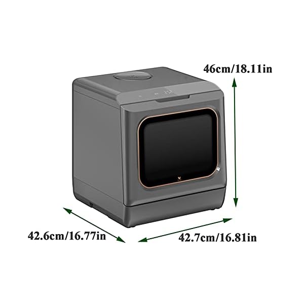 Fully-Automatic-Dishwasher-Household-Installation-Free-Small-Desktop-Smart-Dishwashing-Machine-Double-Layer-Table-and-Chopsticks-Storage Fully Automatic Dishwasher Household Installation-Free Small Desktop Smart Dishwashing Machine Double-Layer Table and Chopsticks Storage