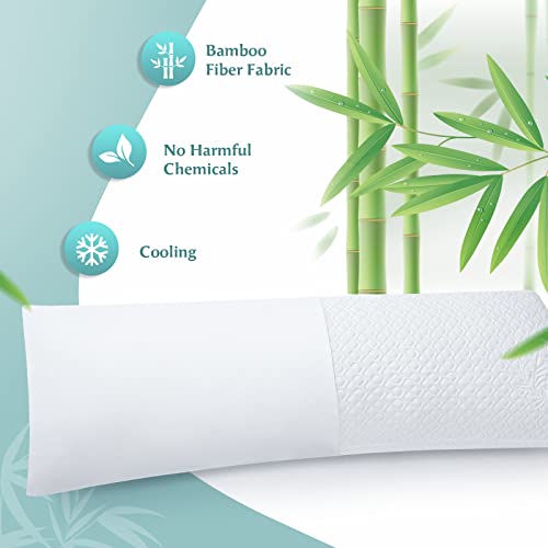 Rainmr Shredded Memory Foam Full Body Pillow Side Sleeper Huggable