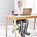 Evertone Foot and Leg Massager for Circulation with Knee Heat, Calf and Thigh Massager for Air Compression Calf Wraps Helpful for Muscle Fatigue, Gifts for Men/Women/Mother/Father/Family, Gray