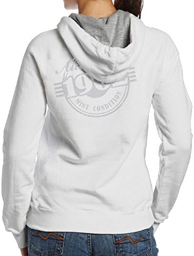Womens TeeStars - 1962 Mint Condition 55th Birthday Gift B-boy Funny Hoodie Hooded Sweatshirt Size S White