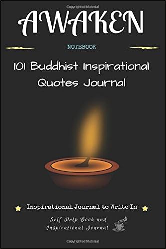 Awaken Inspirational Journal To Write In 101 Buddhist Inspirational Quotes Journal Self Help Book And Inspirational Journal Notebook Sharma Shalu 9781983457333 Amazon Com Books